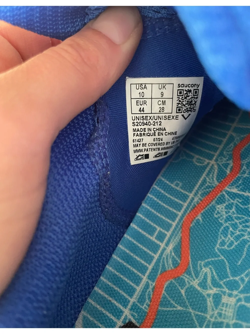 RARE Minted New York x Saucony Endorphin Speed 4 'Blue' unisex size 10